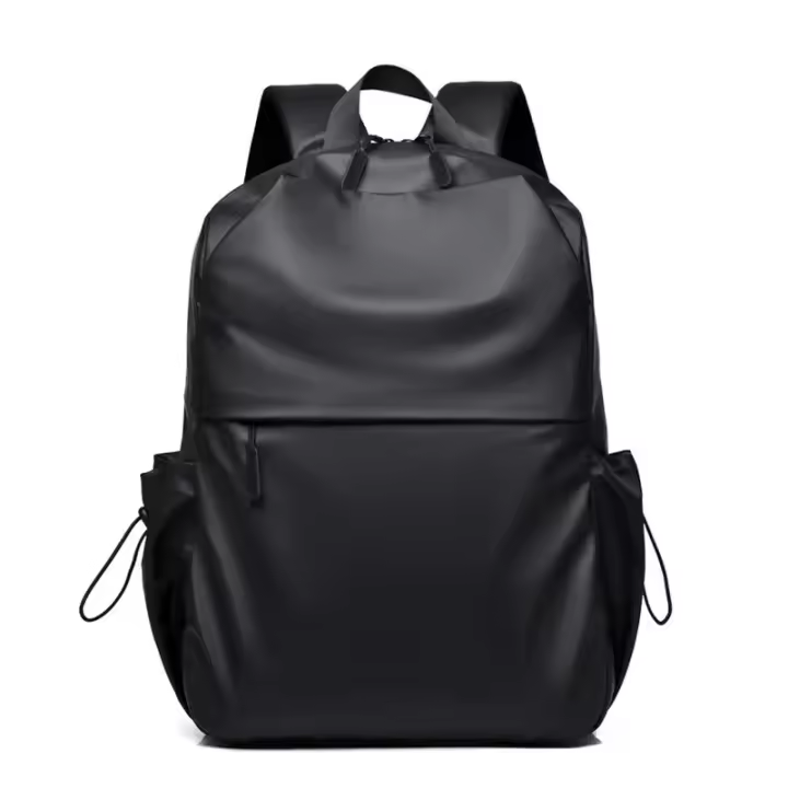 Mochila de ordenador impermeable con cremallera, mochila de viaje Simple, gran capacidad, moda - 1