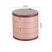 Delicados pendientes giratorios, soporte para caja de almacenamiento de joyas, caja multicapa - details 6