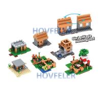 Bloques de construcción para niños, juguetes de ladrillos para armar Casa de Las Villas, Pigs Alex Zombie, ideal para regalo - details 2