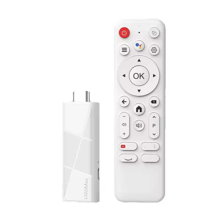 Gtmedia Mini TV Stick Android 14 Smart TV Box con Wifi6, BT5.4, Reproductor de Medios con Voz de Google 4K HD - 1