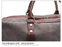 Bolsas de viaje de cuero de lona originales para hombres, bolsa de equipaje de mano, bolsa de lona, bolso de viaje grande, bolsa de fin de semana, envío directo - details 27