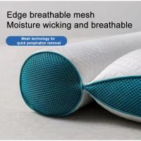 Almohada de Cuello 3D Ortopédica Almohada Suave y Elástica para Evitar Roncar - details 1