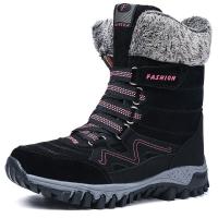 Botas de nieve cálidas para mujer, zapatos de algodón cómodos para exteriores, botas martin para mujer, moda de invierno - details 2