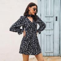 Elegante Vestido Largo para Mujer Impreso Moda Casual de Primavera Otoño 2025 - details 1