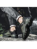 Zapatillas de deporte para hombre, zapatos de senderismo, botas de montaña al aire libre, fondo grueso, zapatos de Trekking con cordones, moda - details 8