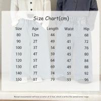 Pantalones Jeans para Niños Primavera Otoño Pantalones Largos con Cuadros para Niños y Niñas - details 0