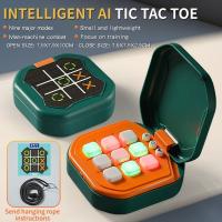 Juego electrónico TIC-TAC-TOE 9 en 1, juego de mesa interactivo de entrenamiento de memoria, juguetes divertidos, Mini juego de tres en raya, viaje - details 26
