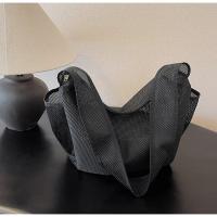 Bolso de mano hueco de malla para ocio, bolso de hombro impermeable para playa y Fitness, bolsa de almacenamiento de gran capacidad para natación, uso diario - details 1