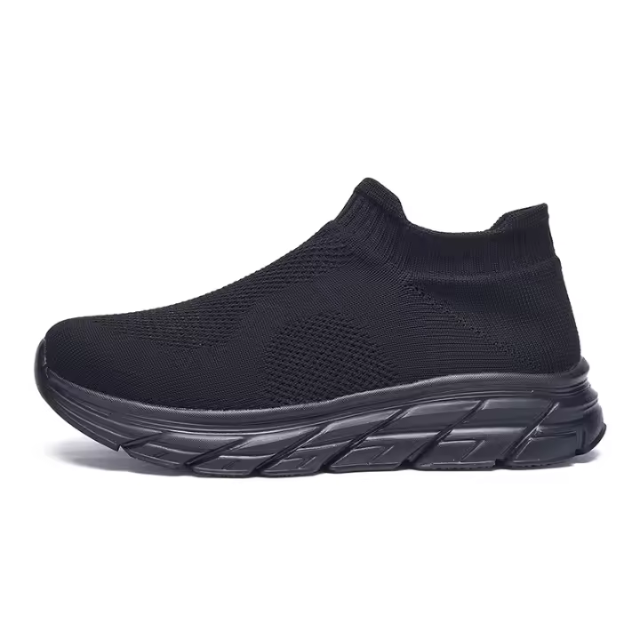 Zapatillas de Entrenamiento Ligeras de Malla Zapatos de Gimnasio de Goma Natural Cordones Sueltos - 1