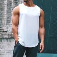 Summer Gym Tank Top Men Mesh Clothing Quick Dry Bodybuilding Sleeveless T Shirt Fitness Singlets Basketball Sports Muscle Vest - details 8