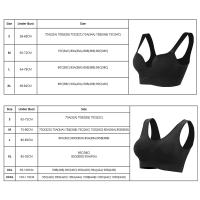 Sujetador Deportivo Inalámbrico para Mujer Chaleco para Correr Ropa Interior de Entrenamiento para Gimnasio Top Acolchado, Bralette, Sujetador Transpirable, Sujetadores Push-Up - details 0