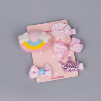 5 uds nuevos accesorios para el cabello para niñas horquillas - details 0
