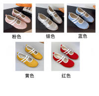 Zapatos de Ballet Plateados Mary Jane Suela Suave para Mujeres Primavera-Verano 2025 Nuevos Zapatos Casuales - details 1