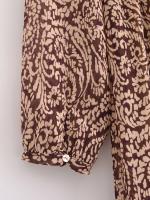 Ropa de mujer europea y americana vestido estampado decorativo laminado de mujer vestido popular regalo - details 12