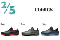 Zapatos de Chef para Hombres Talla Grande, Antideslizantes, Impermeables, Plano, Forro de Plástico, Suela de Goma Resistente al Desgaste - details 1