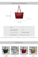 Nuevo Bolso de Hombro de Gran Capacidad Bolso de Viaje Sencillo y Versátil Bolso de Mano a la Moda - details 1