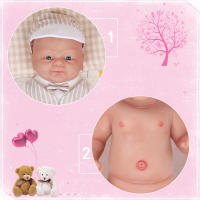 Muñeca de Silicona IVITA 14 pulgadas Juguete Realista de Bebé Niño Personalizable - details 14
