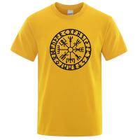 Camiseta de Vikingos Odin Guerrero Legendario para Hombre, Top de Algodón Puro, Manga Corta, Cuello Redondo, Verano, Novedad - details 28