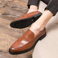 2024 Producto Zapatos de negocios negros italianos Zapatos de cuero para hombres y Oxford - details 13