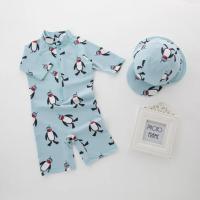 Conjunto de Natación de Moda para Niñas Pequeñas 2025 Traje de Baño de Surf con Gorra - details 39