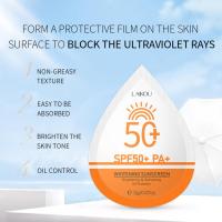 20 piezas portátil, Base de maquillaje, protector solar Ultra SPF50, protector solar corporal, Control de aceite, ilumina la humedad - details 2