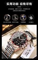 Reloj de cuarzo multifuncional de marca suiza para hombre, reloj luminoso de moda - details 8