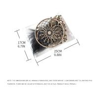 62Ce elegante Dreamcatchers Decoración colgante pared con hierba Pampas y cuentas madera - details 4