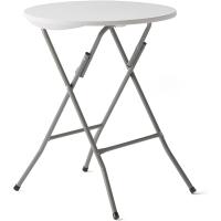 Mesa Plegable Portátil Multifuncional, 84x84x74cm, Cuadrada, Blanco - details 7