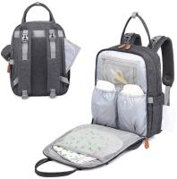 Mochila GRANDE para cambiar pañales, bolso multifuncional para bebé con cambiador portátil - details 3