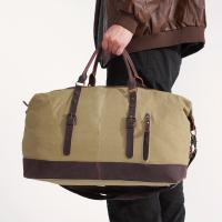 Bolsa de viaje Weekender para hombre, bolsa de viaje de gran capacidad, equipaje informal, bolsa de lona para exteriores - details 0