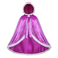 Capa de disfraz de princesa para niña, accesorios de fiesta, Blancanieves, Elsa, Anna, Rapunzel, Aurora, lentejuelas, Halloween - details 2