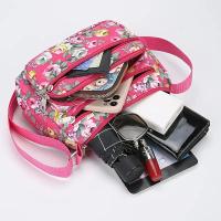 Bolso Cruzado de Lienzo con Estampado Floral Correa Ajustable, Cierre de Cremallera, Forro de Poliéster, Colores Mixtos, Mini Bolso de Hombro Casual para Mujeres Accesorio Casual - details 10