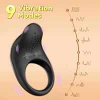Leten Anillo Vibrador de Retraso de Ejaculación para Hombres Control APP Masajeador de Testículos - details 1