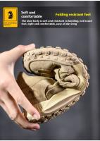 Hombre anti-perforación anti-desgarro obra de construcción seguro de trabajo zapatos de chapa de acero zapatos aislados de seguridad zapatos deportivos - details 12