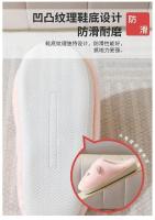 Zapatillas de gato esponjosas peludas para mujer y hombre, zapatos de plataforma para el hogar, chanclas de felpa para interiores, encantadores zapatos de algodón, invierno - details 6