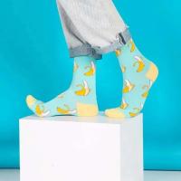 Calcetines de algodón peinado para hombre y mujer, medias divertidas informales, a la moda, 10 pares - details 3