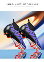 Alta parte superior transpirable zapatos de fútbol hierba artificial antideslizante zapatillas - details 25