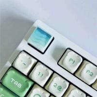 Seawater Corrugated 1 Key ESC Cherry Profile 3D Resin Blue Light Transmission Custom Keycap for nical Keyboard Gift - details 5