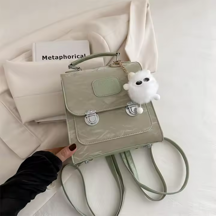 Mochila, Mochila, Moda, Casual, Nuevo Estilo, Estudiantes Universitarios, Mochila, Bolso, Retro, Tendencia Callejera - 1