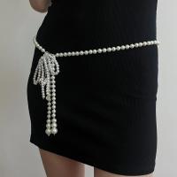 Cadena cintura perlas delicada para mujer, vestido fiesta graduación, falda, cinturón fino, brillante, llamativo, - details 4