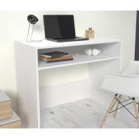 Ordenador, Mesa Juvenil 90cm (Blanco) - details 1