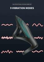 Leten anillo vibrador vibrador retrasar la eyaculación juguetes sexuales para hombres pareja anillo de punto G manga de pene - details 5