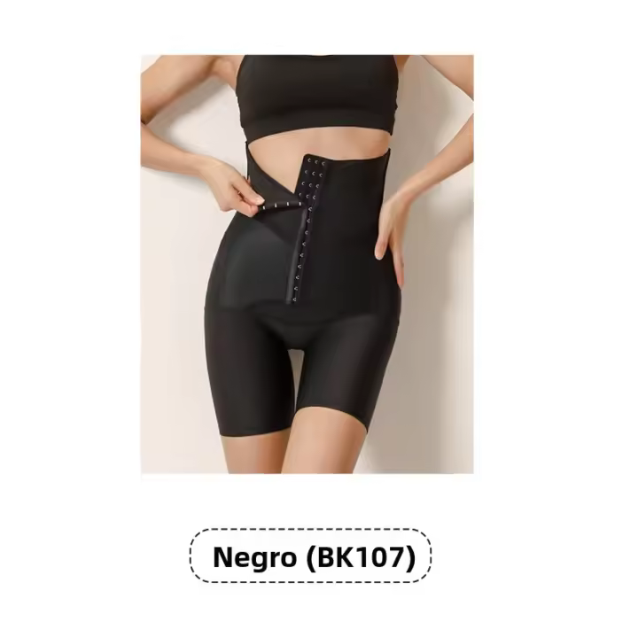 Pantalones Moldeadores de Cintura Alta Ropa Interior de Presión Fina sin Costuras para Mujeres - 1