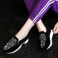 Punta redonda plana con parte inferior gruesa, calzado deportivo informal para mujer, zapatos de gran tamaño - details 1