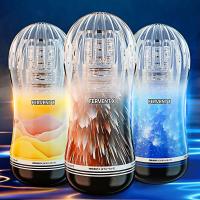 Leten Manual Copa de masturbación masculina de silicona realista vagina clítoris bolsillo coño ejercicio de resistencia productos para adultos juguete sexual para hombres mayores de 18 años - details 0