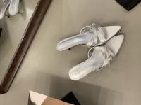 Sandalias Planas de Moda para Mujeres Punta Abierta, Tacón Fino, Altas y Estilizadas - details 7