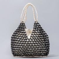 Bolso de mano tejido a mano para mujer, bolso de hombro con agujeros, informal, a la moda, nuevo diseño, 2025 - details 1