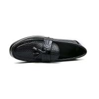 Zapatos casuales de cuero genuino para hombre, vestido de diseñador de negocios, oficina, moda con purpurina, superventas en China - details 11