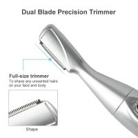 Recortador de cejas eléctrico para hombres y mujeres, recortador de cejas automático, depilación portátil, recortador de belleza - details 2