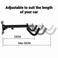 Upright Bike Stand - Premium Quality Vertical & Horizontal Adjustable Bicycle Floor Parking Rack - Safe & Stable for MTB Road Bi - details 6
